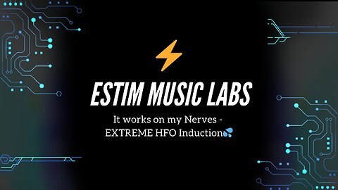 It works on my Nerves - EXTREME HFO Induction