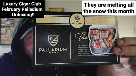 Luxury Cigar Club - February Palladium Unboxing