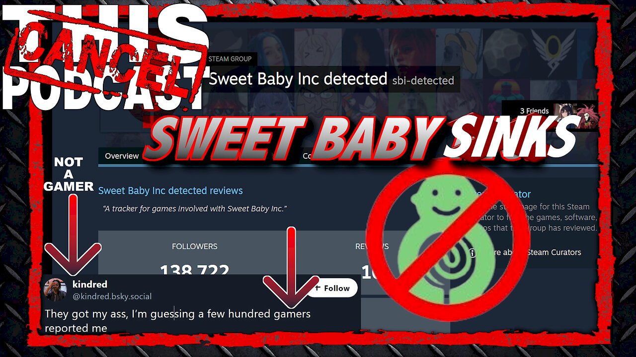 Sweet Baby Sinks! Gamers Start "Noticing!"