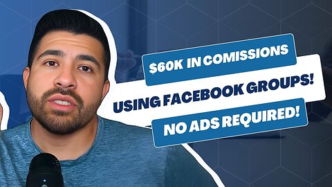 WANT $60K IN COMMISSIONS? TRY THIS FACEBOOK HACK!