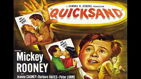 QUICKSAND 1950 A Theft of $20 Causes Auto Mechanic to Get Involved with Gangsters FULL MOVIE in HD