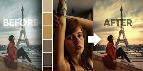 Steal the colour gradient from any image with Photoshop!