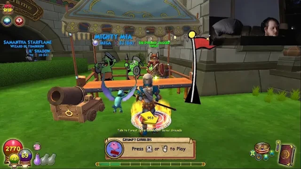 My Friend Plays Wizard101 For The First Time! Part 20 - Finishing Mooshu