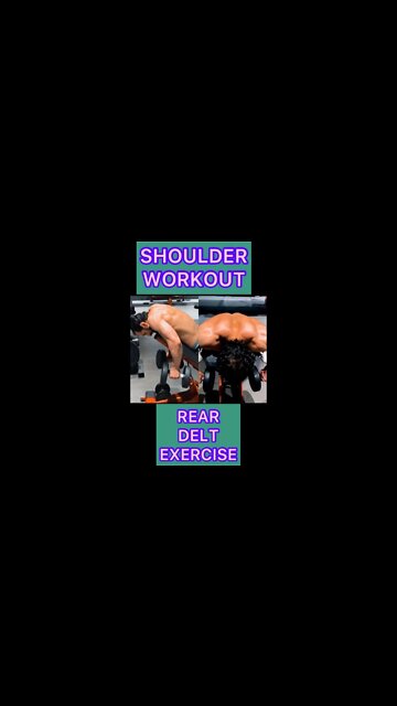 REAR DELT EXERCISE #shorts