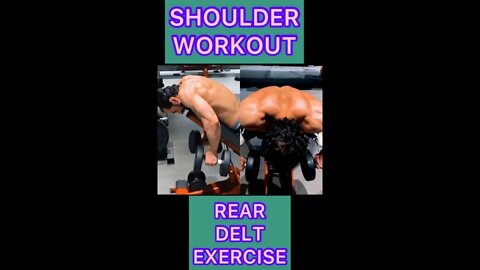 REAR DELT EXERCISE #shorts