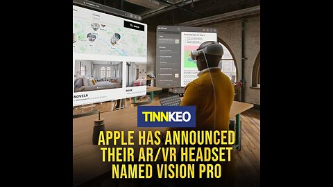 Apple unveiled its latest technological innovation, the Apple "Vision Pro" mixed reality headset,