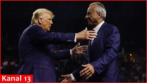 Kennedy Jr. joins Trump rally after expressing support
