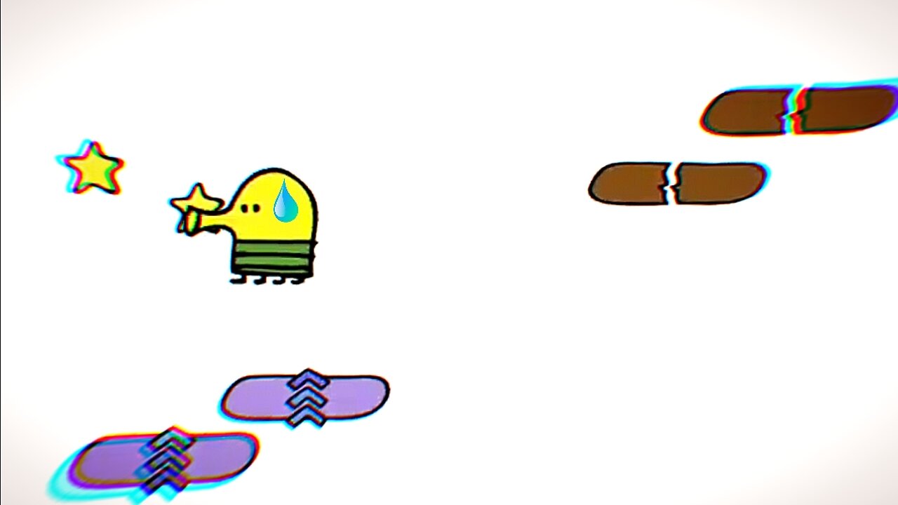 Doodle Jump 2 But I Can't Miss ANY STARS