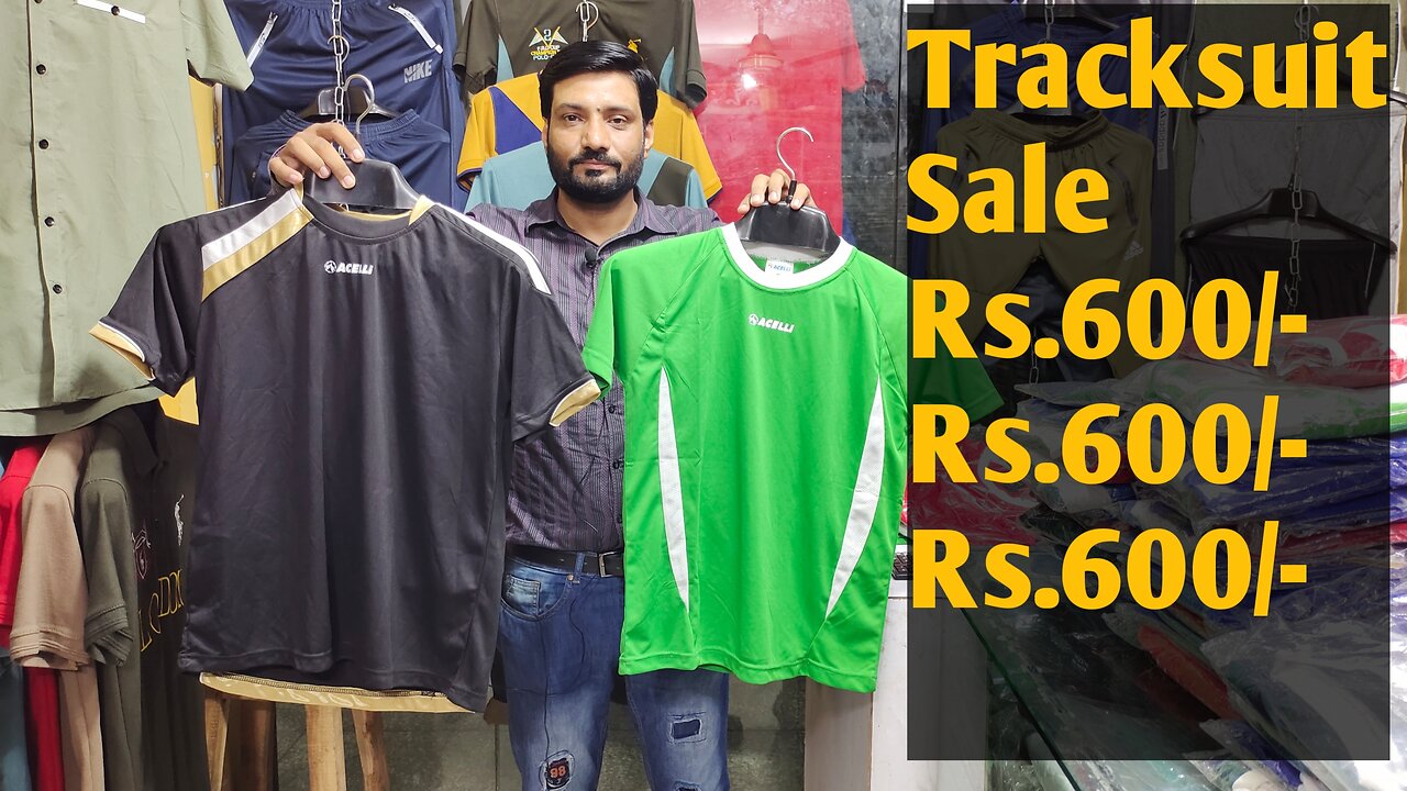 Tracksuit with Short | Summer Collection | Karim Block Market Lahore