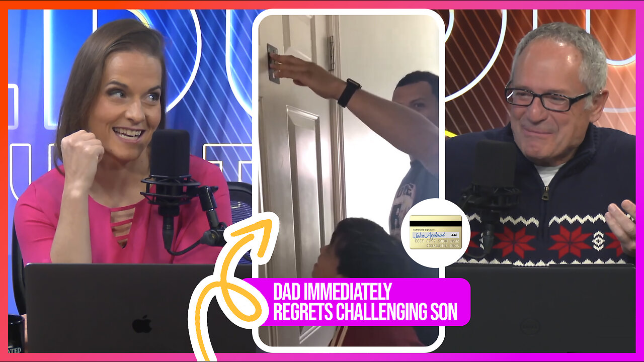 🤦♂️Dad Immediately Regrets Challenging Son To Use His Head