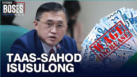 PANOORIN | Sen. Bong Go, isinusulong ang P100 minimum wage hike para sa mga manggagawa