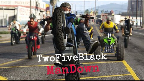 TwoFive Black x ManDown