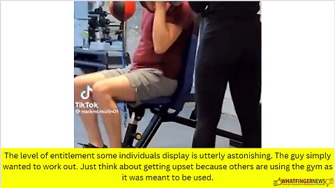 The level of entitlement some individuals display is utterly astonishing. The guy simply wanted