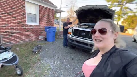 7.3 excursion Hood shocks and rear glass shock repair . Fix number 3 on laundry list