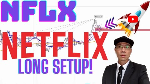 NETFLIX NFLX | Long Setup. Bull Run Into Earnings 10/19? Position Size Correctly. GTC Your STOP LOSS