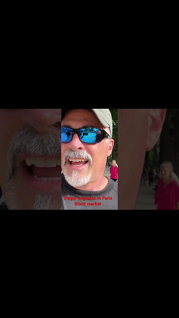 Illegal migrants in Paris creating black market