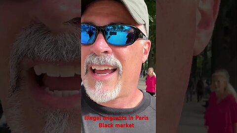 Illegal migrants in Paris creating black market