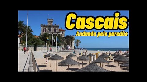 CAMINHADA NO PAREDÃO DE CASCAIS PORTUGAL