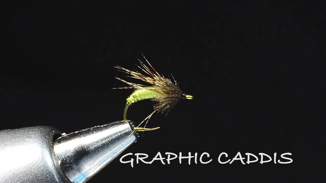 Graphic Caddis Fly Tying Video - Tied By Charlie Craven