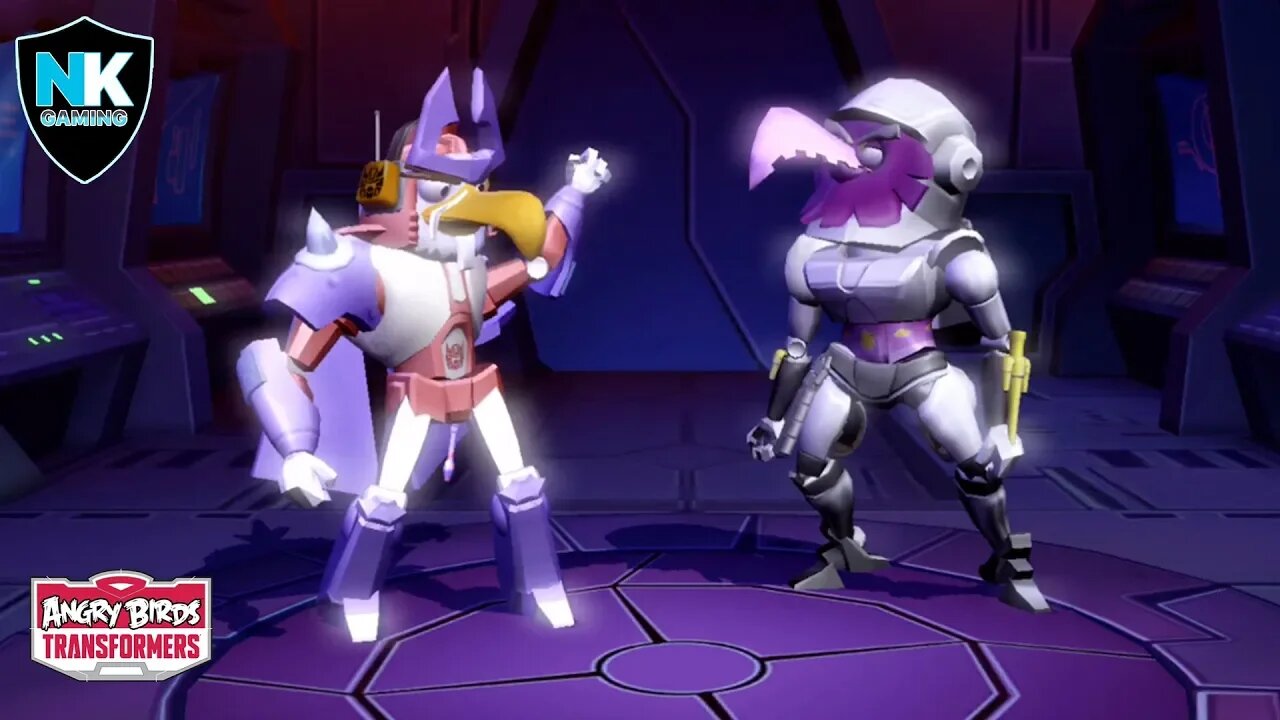 Angry Birds Transformers - Alpha Trion + New Character Zeta As Nightbird