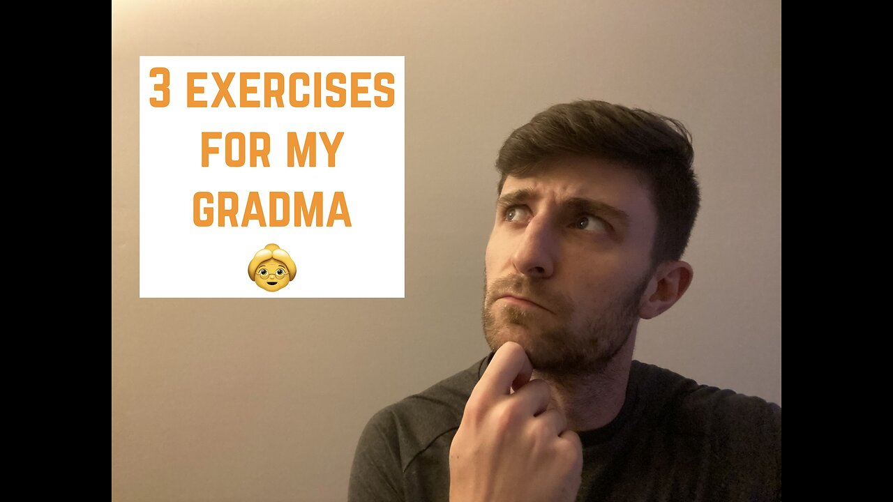 3 Exercises for My Grandma #exercise #mobility