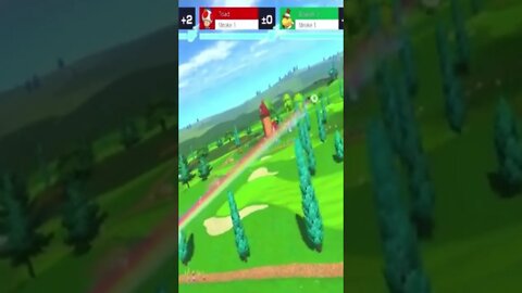 Yoshi Special Shot Gameplay - Mario Golf: Super Rush #Shorts