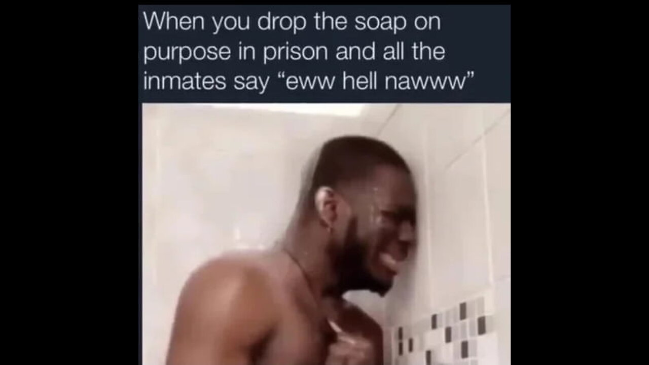 u laugh u drop the soap