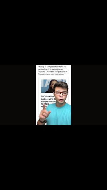 Victor Reacts: AOC’s Supreme Court Temper Tantrum