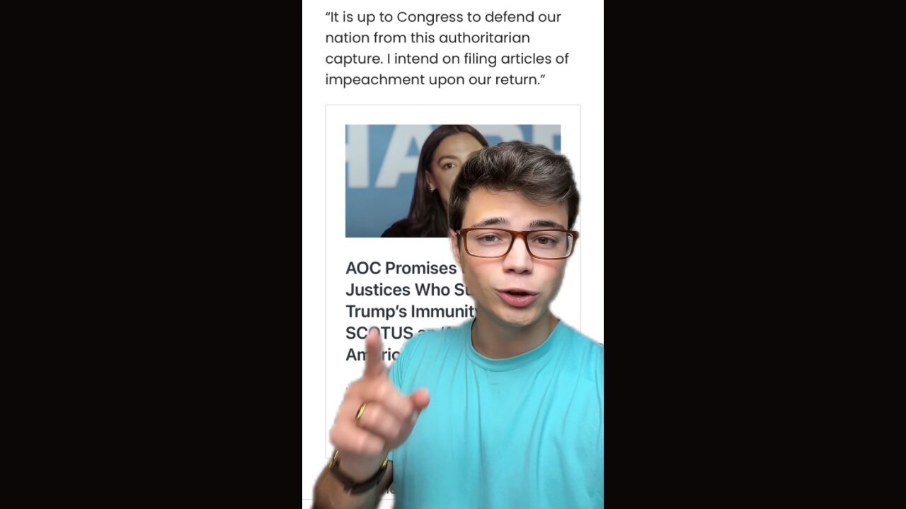 Victor Reacts: AOC’s Supreme Court Temper Tantrum