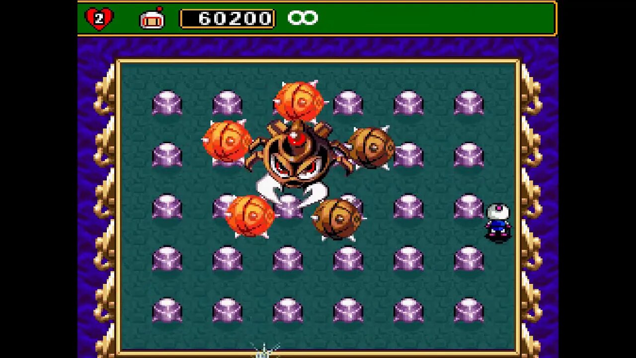 Super Bomberman 4: World 4