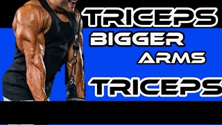 Bigger Triceps with this ONE movement
