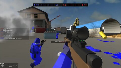 Ravenfield Scrapyard Map Mod with Marksman Rifles Only