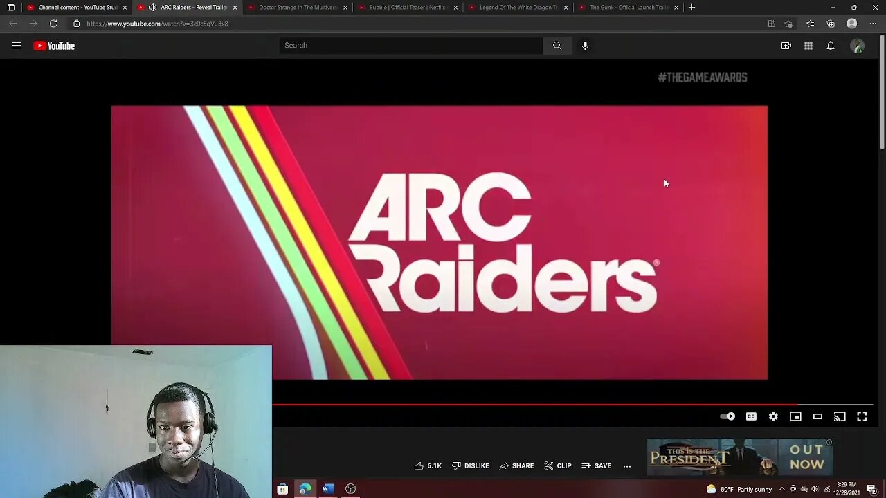 REACTION!!!ARC Raiders - Reveal Trailer | Game Awards 2021