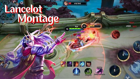 Lancelot Montage! Amazing Dashes!