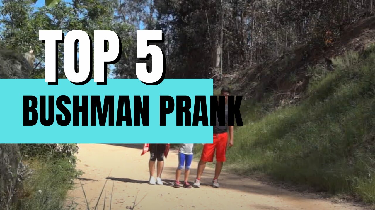 COLLECTION OF BUSHMAN SCARE PRANKS! BEST SCREAMS EVER!