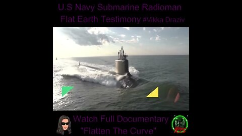 U.S Navy Submarine Radioman Flat Earth Testimony #VikkaDraziv