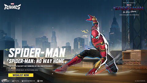 Spider-Man No Way Home Suit coming to Marvel Rivals on Dec 6th #rivalsassemble #marvelrivals #shorts