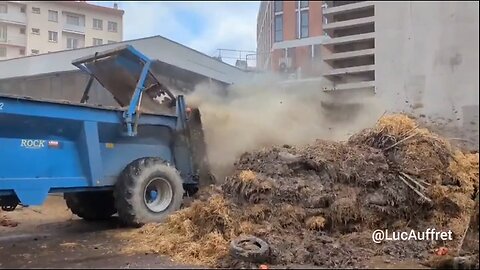 The farmer protests in France are going well