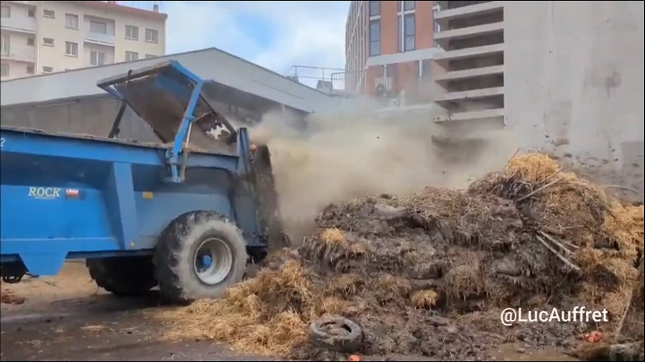 The farmer protests in France are going well