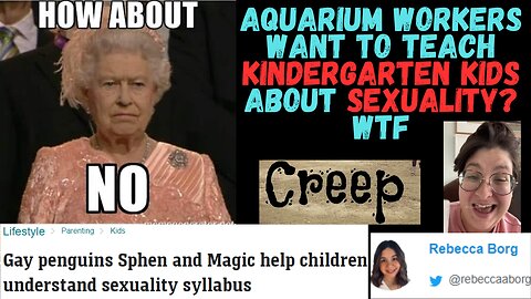 They want to Teach 4yo/Kindergarten Kids about SEXUALITY at Sea World?? WTF