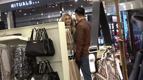 Taking Hot Blonde Swedish Girl From Mall To Home