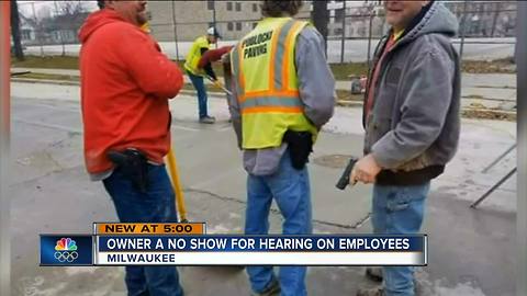 Owner of American Sewer Services a no show for city hearing