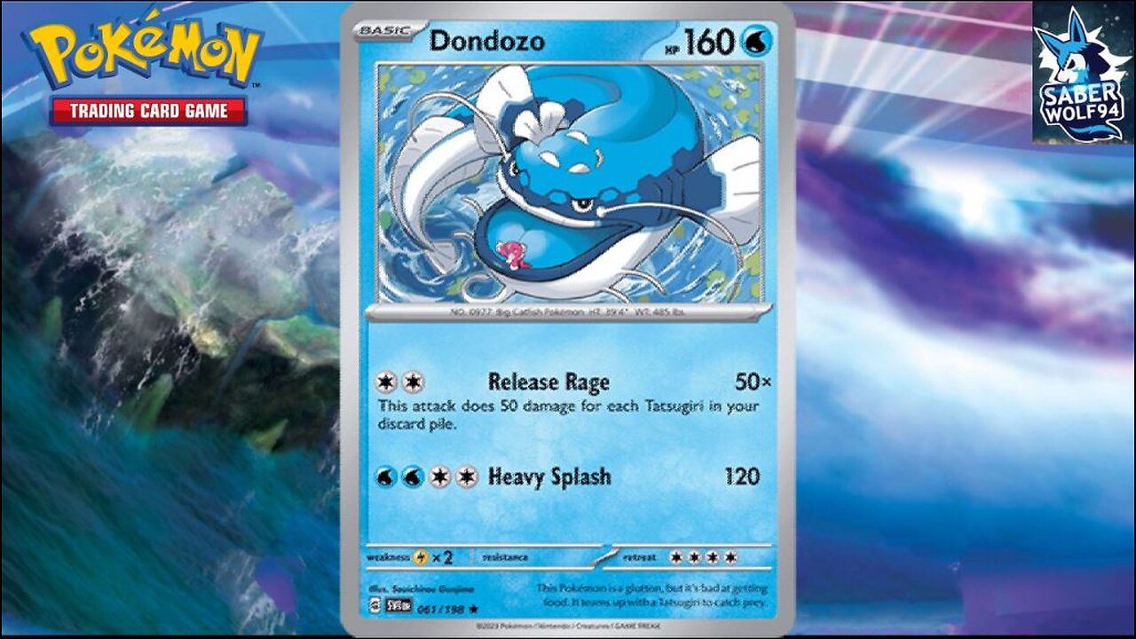 Pokemon TCG Live Dondozo Tatsugiri Deck!!