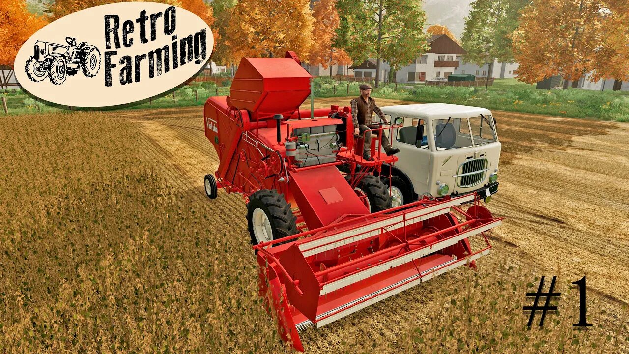 FS22 | OS ENSEÑO LA MAQUINARIA ANTIGUA RETROFARMING #1 | UNTERKREBACH | PC