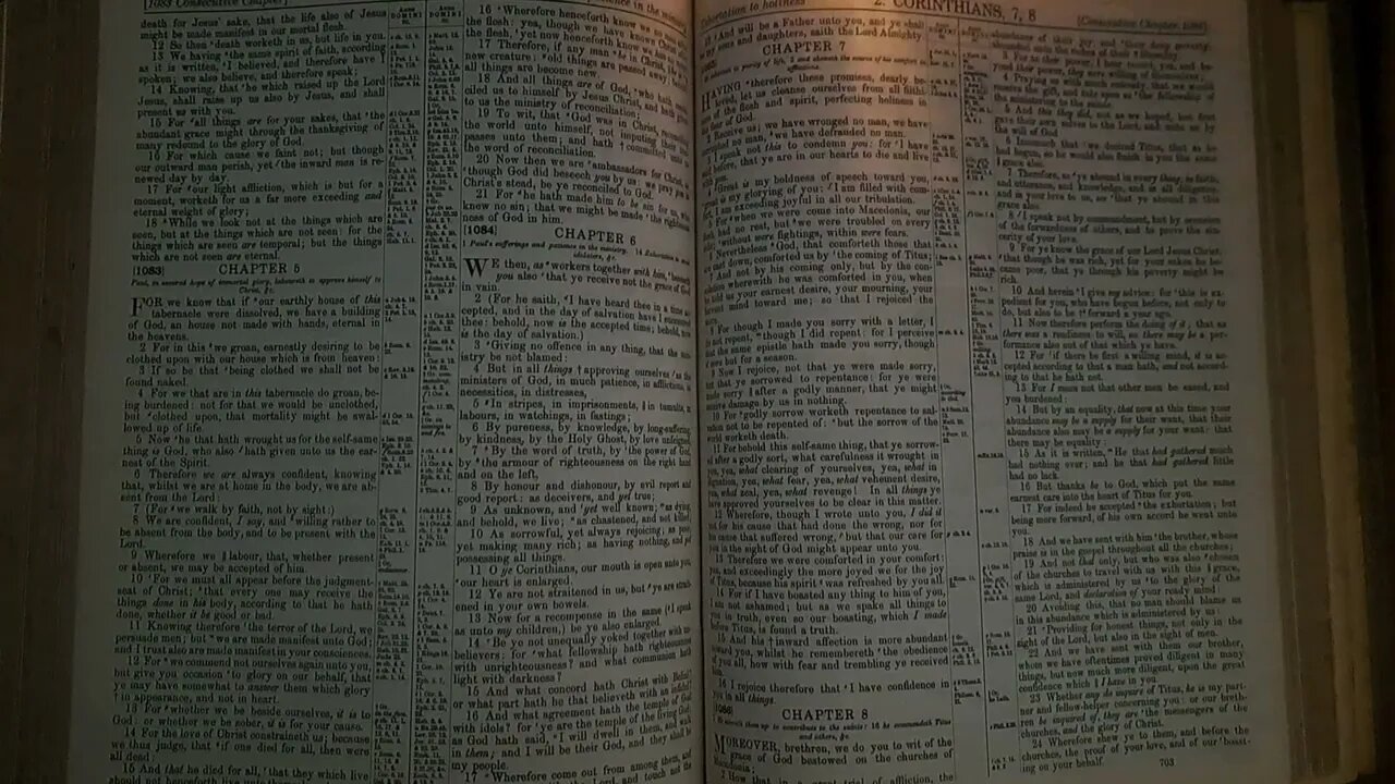 2Corinthians7 Bible Reading 01October