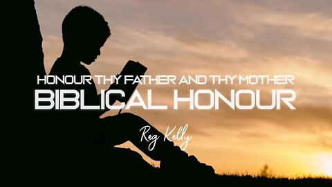 Reg Kelly - Biblical Honour