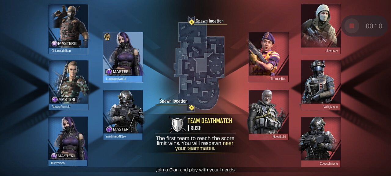 Team death match (TDM)