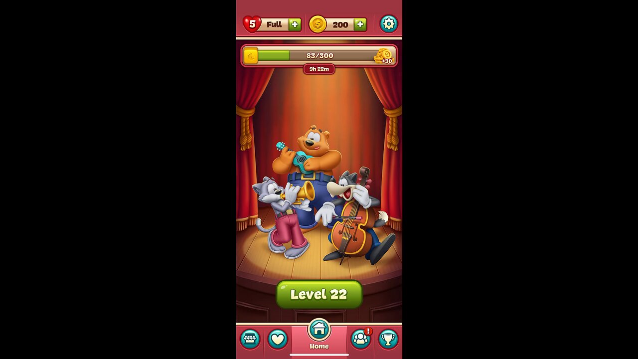 Toon Blast Level 22