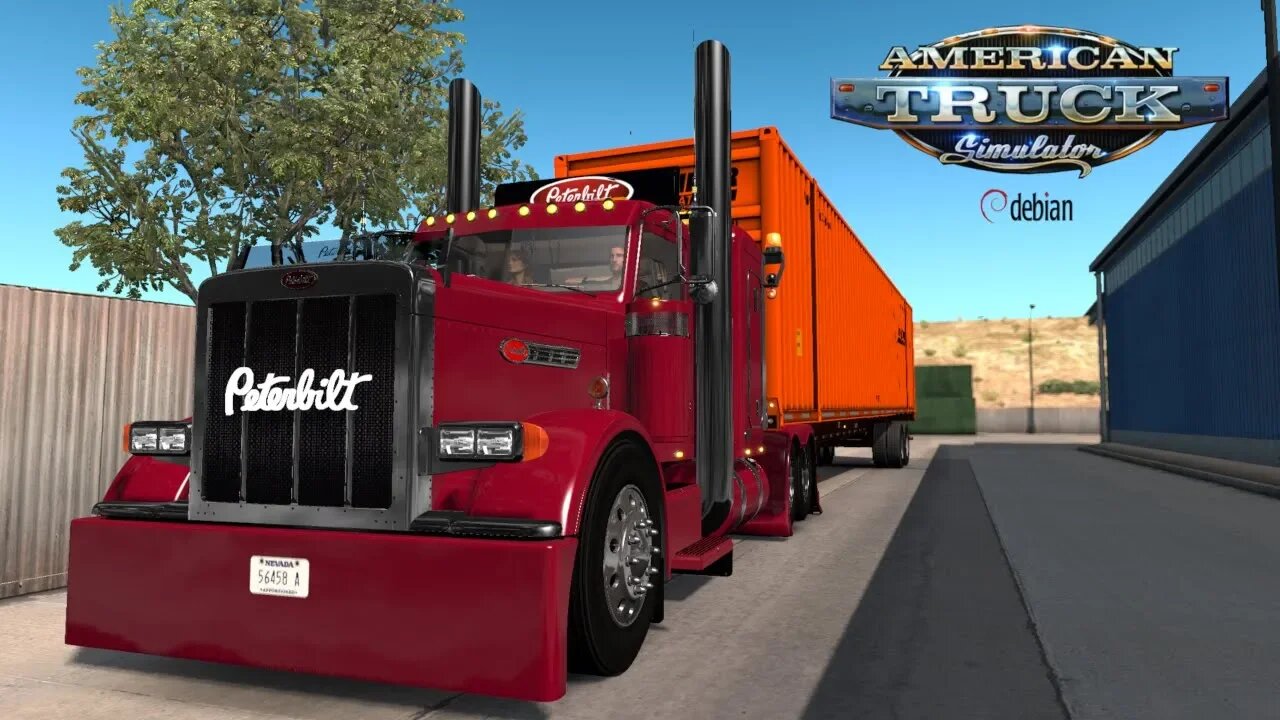 ATS LIVE on Debian Linux C2C+Canada Dream & Mexico Maps SCS Economy #4 2020