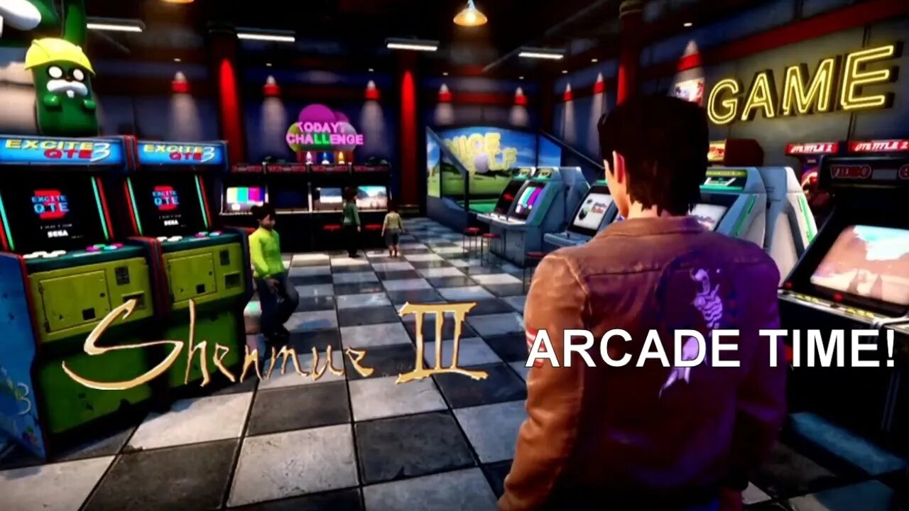 Shenmue III - ARCADE TIME! (PS4)